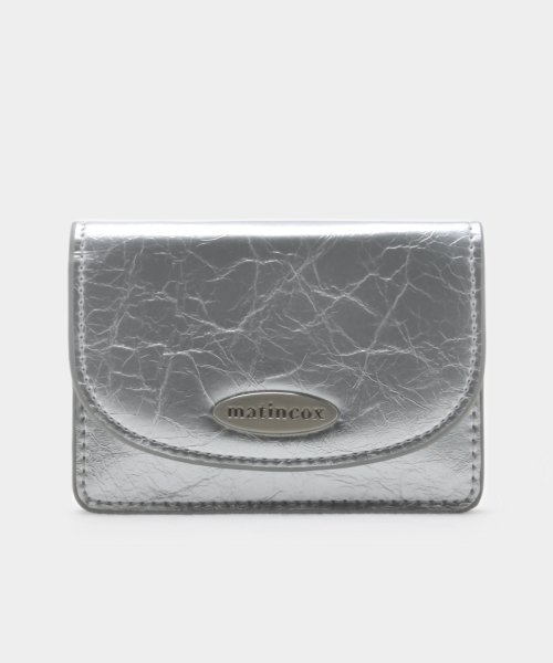 ★matincox★ Auris Card Wallet Silver 마틴콕스(MATINCOX) Auris Card Wallet - Silver - 사이즈