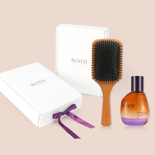 제이엠더블유(JMW) [GIFT] 엔젤링 헤어케어 JMW 패들 우든 브러쉬 + 로아띠 헤어오일 80ml 기획세트 - 후기 | 무신사