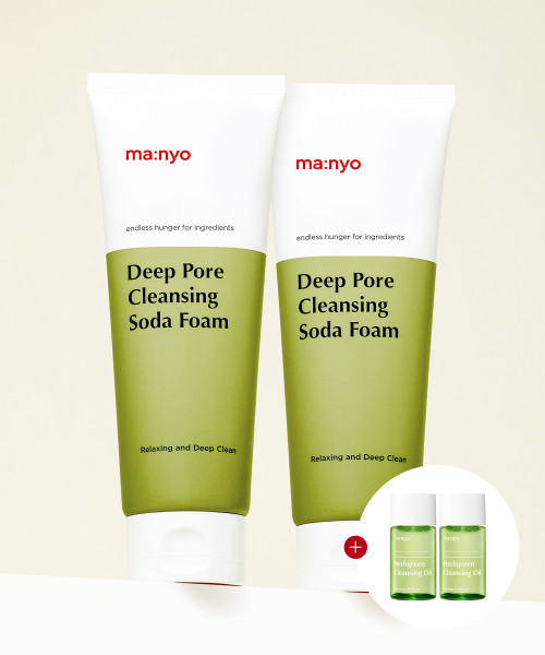 마녀공장() 딥 포어 클렌징 소다폼 150mlx2개 (+허브 클렌징 오일 25ml 2개 증정) 상품 이미지
