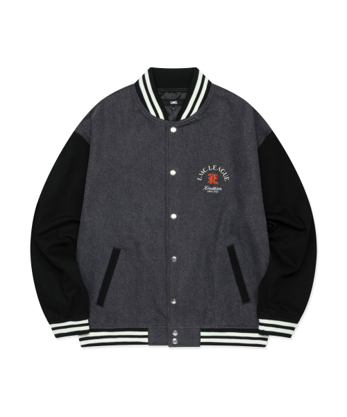 DENIM VARSITY куртка черный