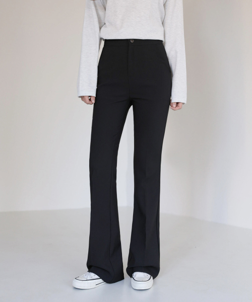 Secret Banding Span Сапоги Cut Длинный Slacks