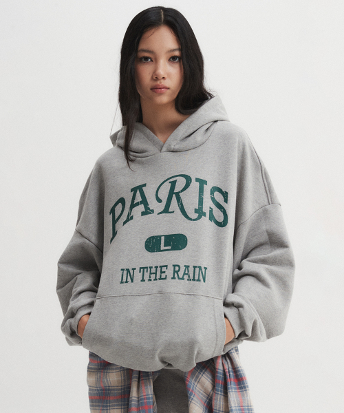 Худи оверсайз Paris (Grey)