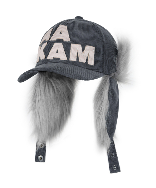 아캄(AAKAM) Corduroy Trapper Cap (Gray) - 사이즈 & 후기 | 무신사
