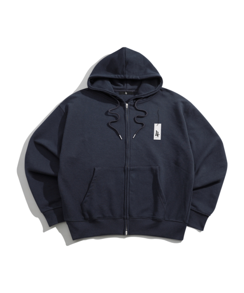Двусторонняя толстовка на молнии HA-1039 HAR1023 NAVY