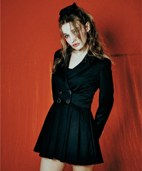 doubble botton pleats куртка