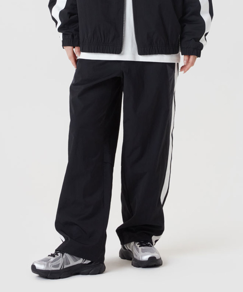 Брюки 2WAY straight & jogger double decker Black (UQ121CPT13)