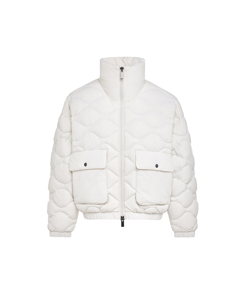 피레넥스(PYRENEX) ENOLA Short Bomber Down Jacket Chalk 사이즈