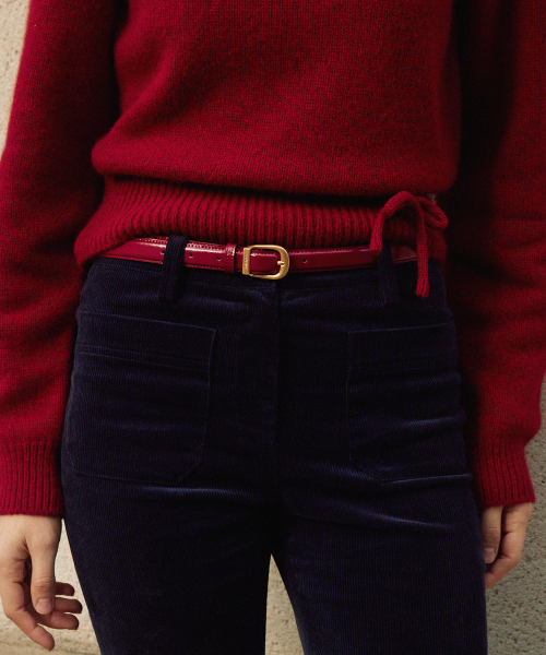 Lilas Leather Belt_2colors