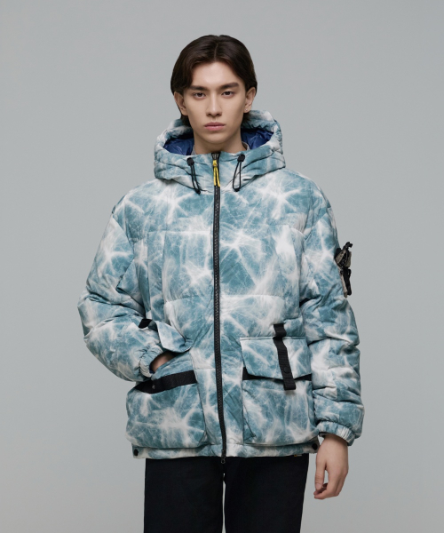 Пуховик N244MDW130 Filmmaker Mountaineers Down Jacket HARBOR BLUE