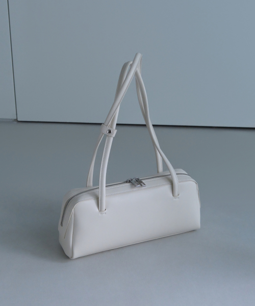 WOMENS DACHSHUND SHOULDER BAG [IVORY]