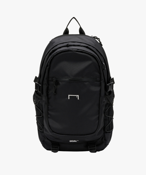 NYLON UTILITY BACKPACK-BLACK