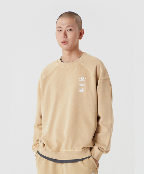 Свитшот Wayfinder Garment Dyeing Sand (UQ121CFS11)