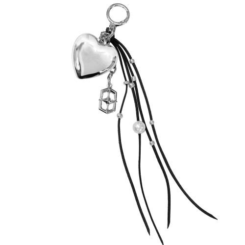 ★BLACKPURPLE★ Eternal Love Keyring Eternal Love KeyringBla Nightcord at 25:00 Keychains / 25-ji Acrylic Charms Pjsekai