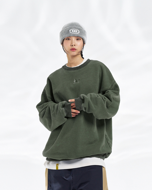 Свитшот RVHD02 pigment - Khaki