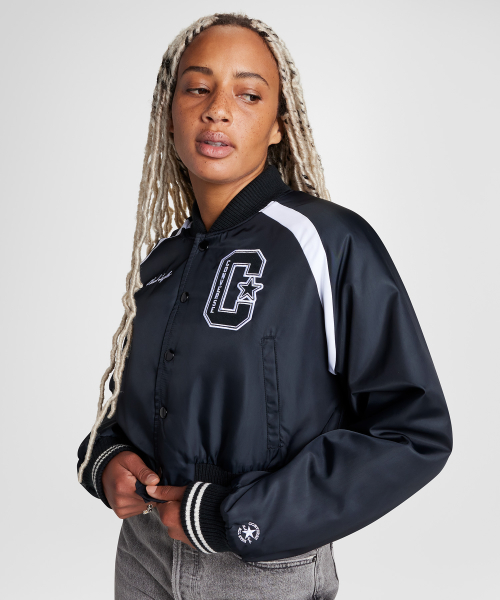 컨버스() 레트로 올스타 바시티 재킷 블랙 10027978-A01 상품 이미지