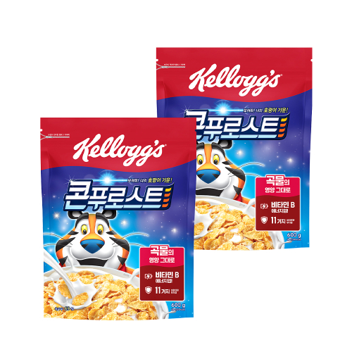 켈로그 콘푸로스트 600g 2개