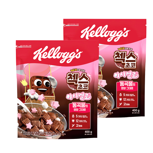 켈로그 첵스초코 마시멜로 400g 2개