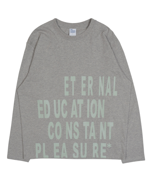 더콜디스트모먼트() TCM eternal long sleeve (grey) 상품 이미지