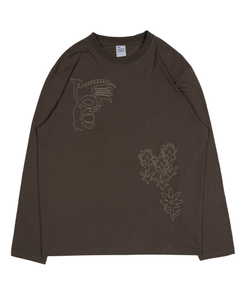 더콜디스트모먼트() TCM garden long sleeve (brown) 상품 이미지