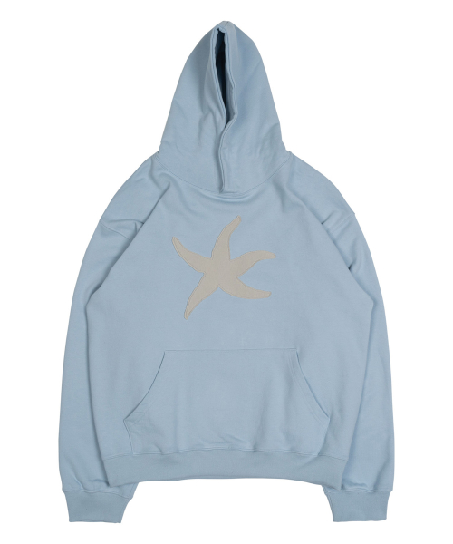 더콜디스트모먼트() TCM vintage starfish hoodie (sky blue) 상품 이미지