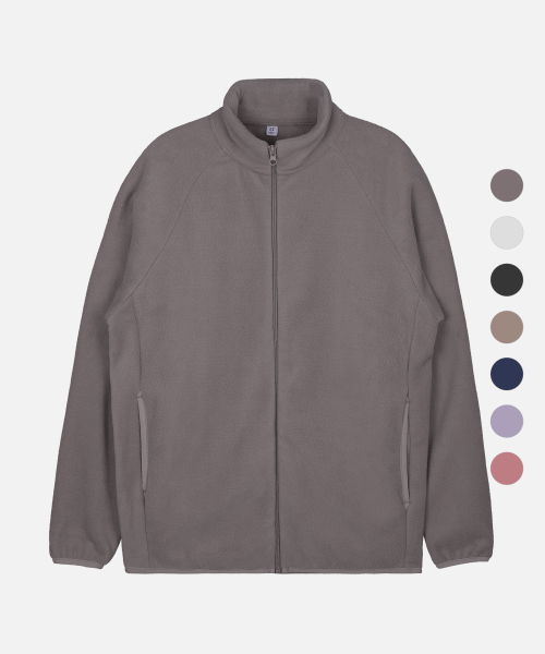 핫유닛 남여공용 기모 플리스 자켓 7 Colors
