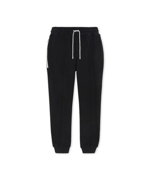 Джоггеры с боковыми карманами (slim fit) (Black)