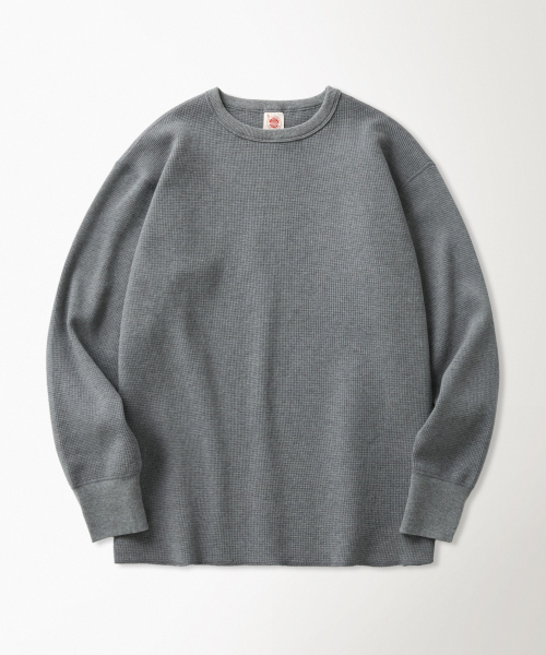 Heavyweight Waffle Cotton Underwear Grey