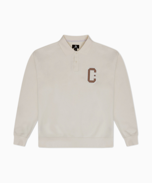 컨버스() 프리미엄 칼라드 크루 스웻셔츠 컨버스 에그렛 10028004-A03 상품 이미지