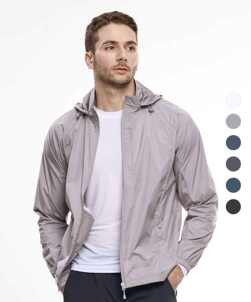 Мужская ветровка на молнии с капюшоном Windfree 6 Colors