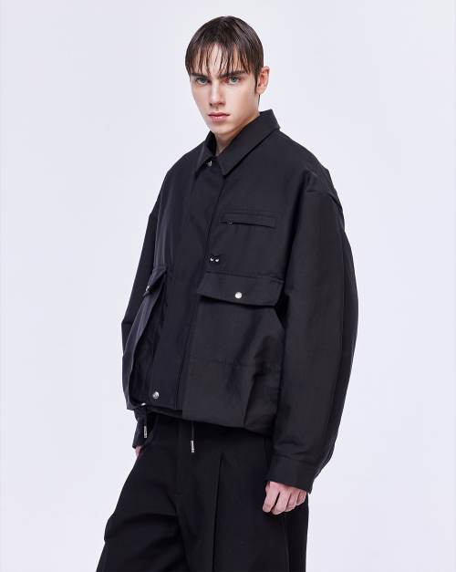 Кроп-куртка G-ZERO Multi Pocket Black SH2JP800BK