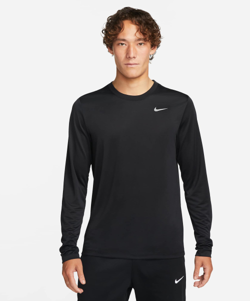 Лонгслив для фитнеса Dri-Fit Legend M - Black:Matte Silver / DX0994-010
