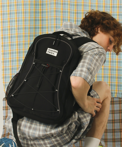 마스마룰즈(MASMARULEZ) Urban sprint layered backpack_Black