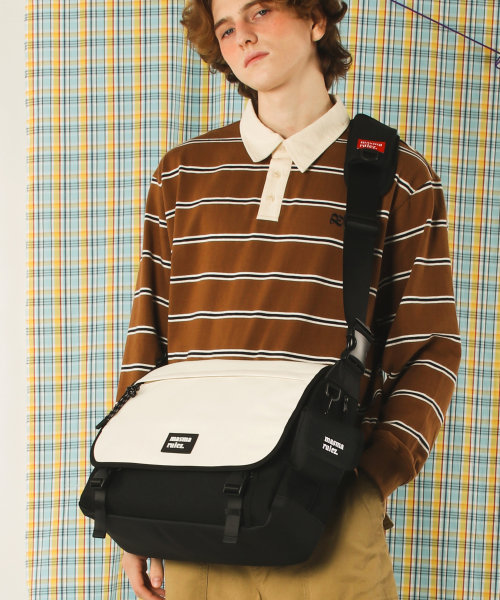 마스마룰즈() [스트랩 선택]Custom messenger bag _Simple Cream 상품 이미지