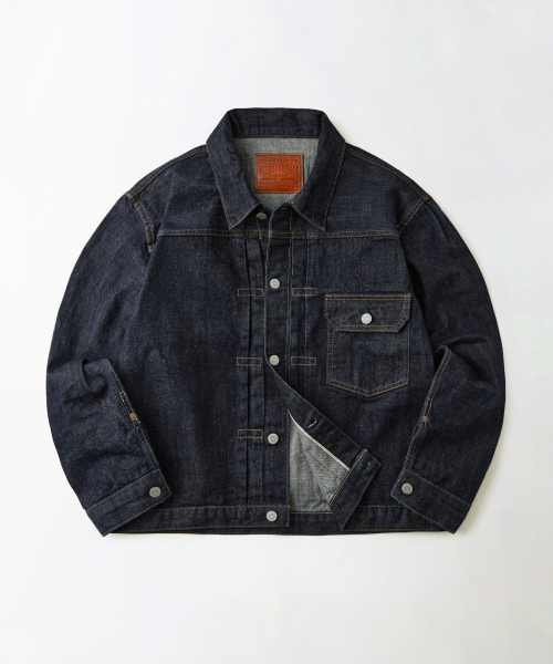 SELVEDGE DENIM 1ST JACKET_INDIGO