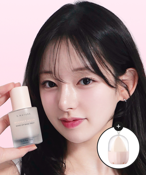 에스네이처() 퍼펙트 아쿠아 메이크업 베이스 프렙 30ml [증정: 화잘먹 퍼프] 상품 이미지