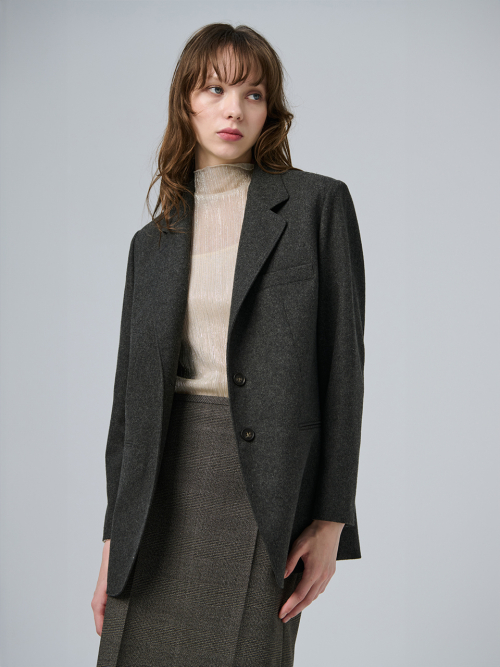 Regular fit single jacket_YAAJKN4