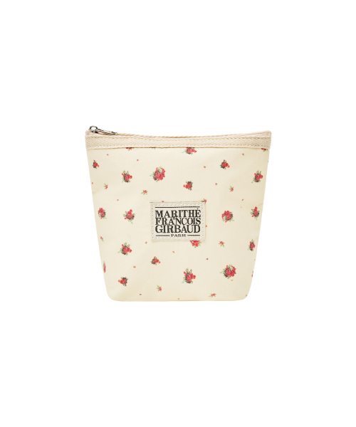 CLASSIC LOGO VINTAGE FLOWER POUCH light yellow