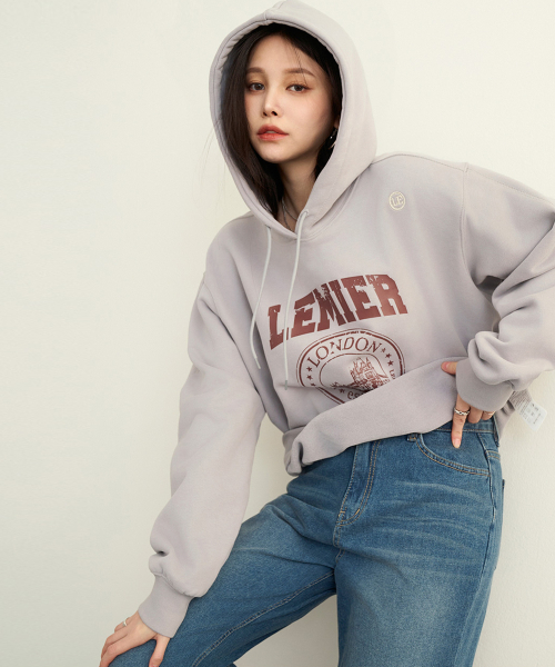 [LEMIER STUDIO] Худи оверсайз London City на флисе #LMSt-801