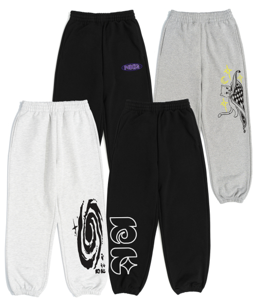 [2PACK] Спортивные брюки с графикой и логотипом (13 colors)