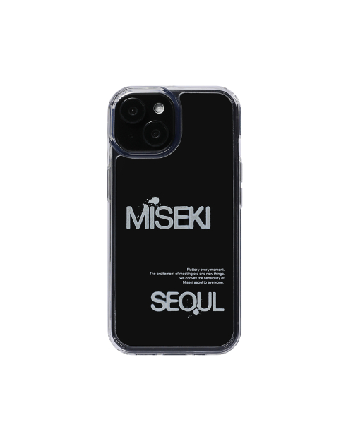 ★ MISEKI SEOUL★ Misekiseoul graphic case 02 CLEAR BLACK M MUSINSA | MISEKI SEOUL Misekiseoul graphic case 02 CLEAR BLACK
