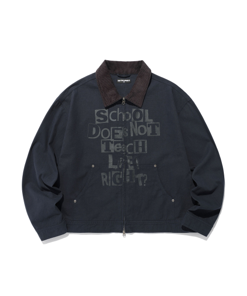 DNT WORK JACKET_NAVY(IK2FSMJ201A)