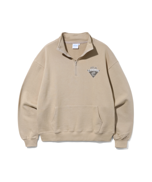 UCLA Vintage Small Logo полузастёжка — Beige (UZ2LTEF)