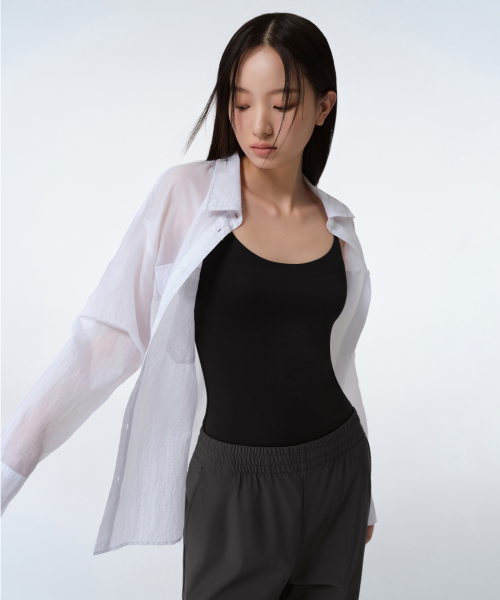 무신사 스탠다드 우먼() [쿨탠다드] 우먼즈 캐미솔 [블랙] 상품 이미지