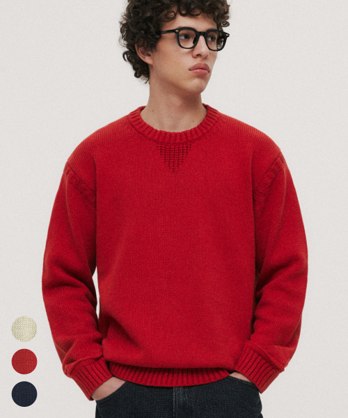 COTTON 100 MTM KNIT - 3 COLOR