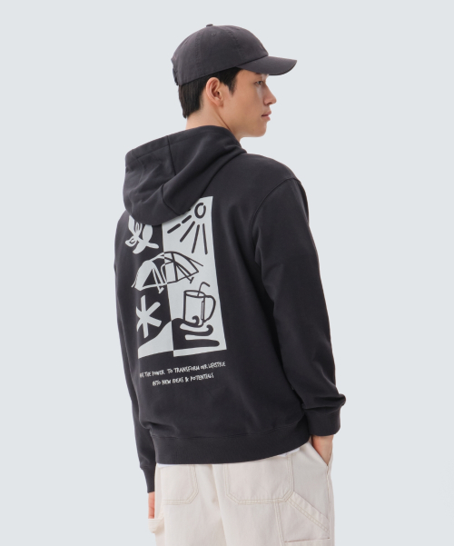 hood рубашка (S25SUFHD50) Dark Charcoal