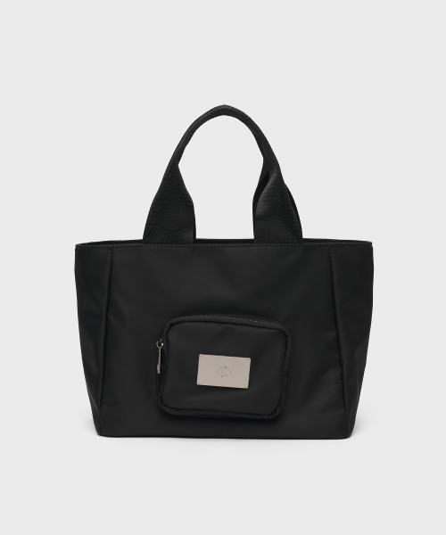SYMBOL NYLON TOTE BAG [BLACK]