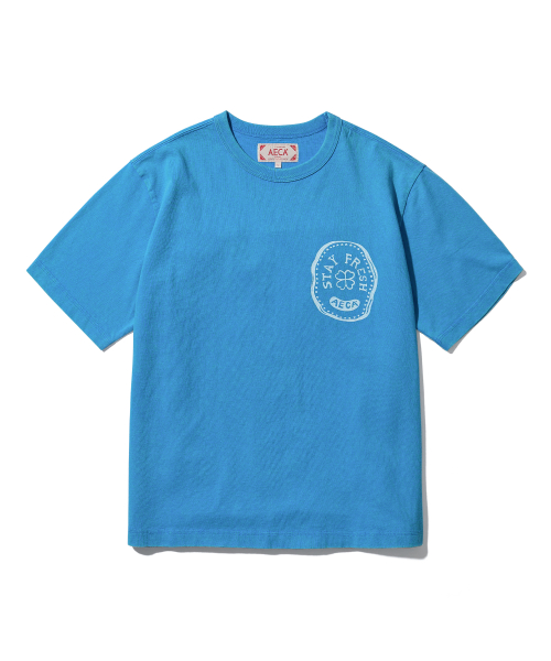 에이카화이트() STAY FRESH HALF SLEEVE-SUNFADE BLUE 상품 이미지
