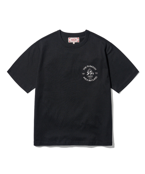 에이카화이트() AECA 50S JAZZ HALF SLEEVE-BLACK 상품 이미지