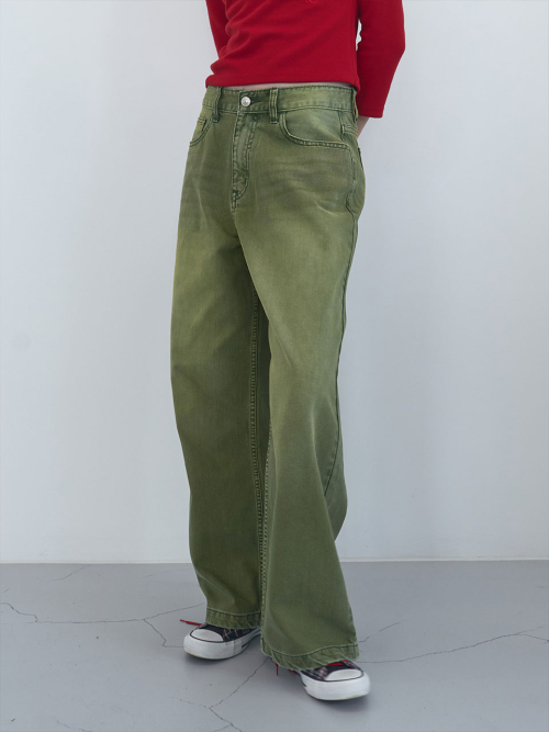 denim брюки (Moss Green)
