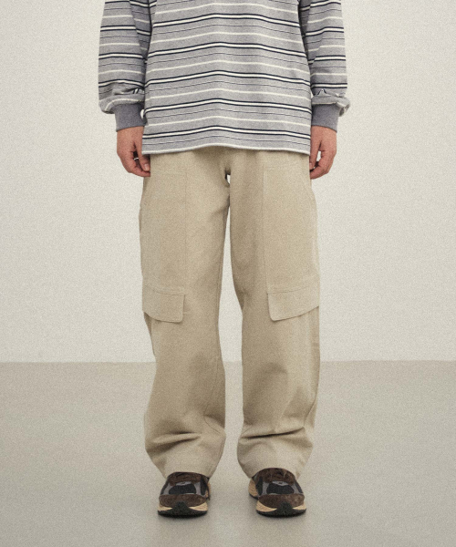 더블유엠씨() 퍼티그 코튼 팬츠_IVORY 상품 이미지